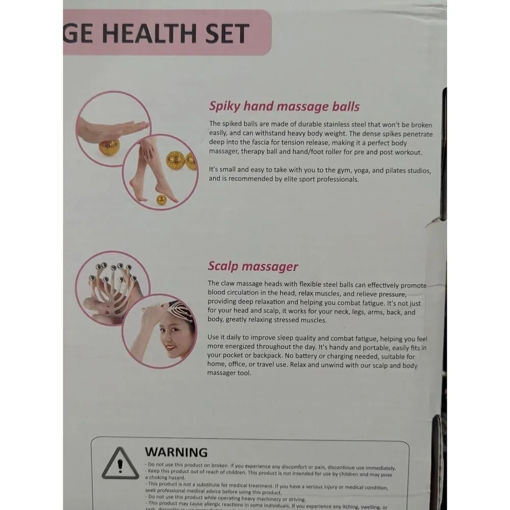 7 PC Banu Massage Kit NEW